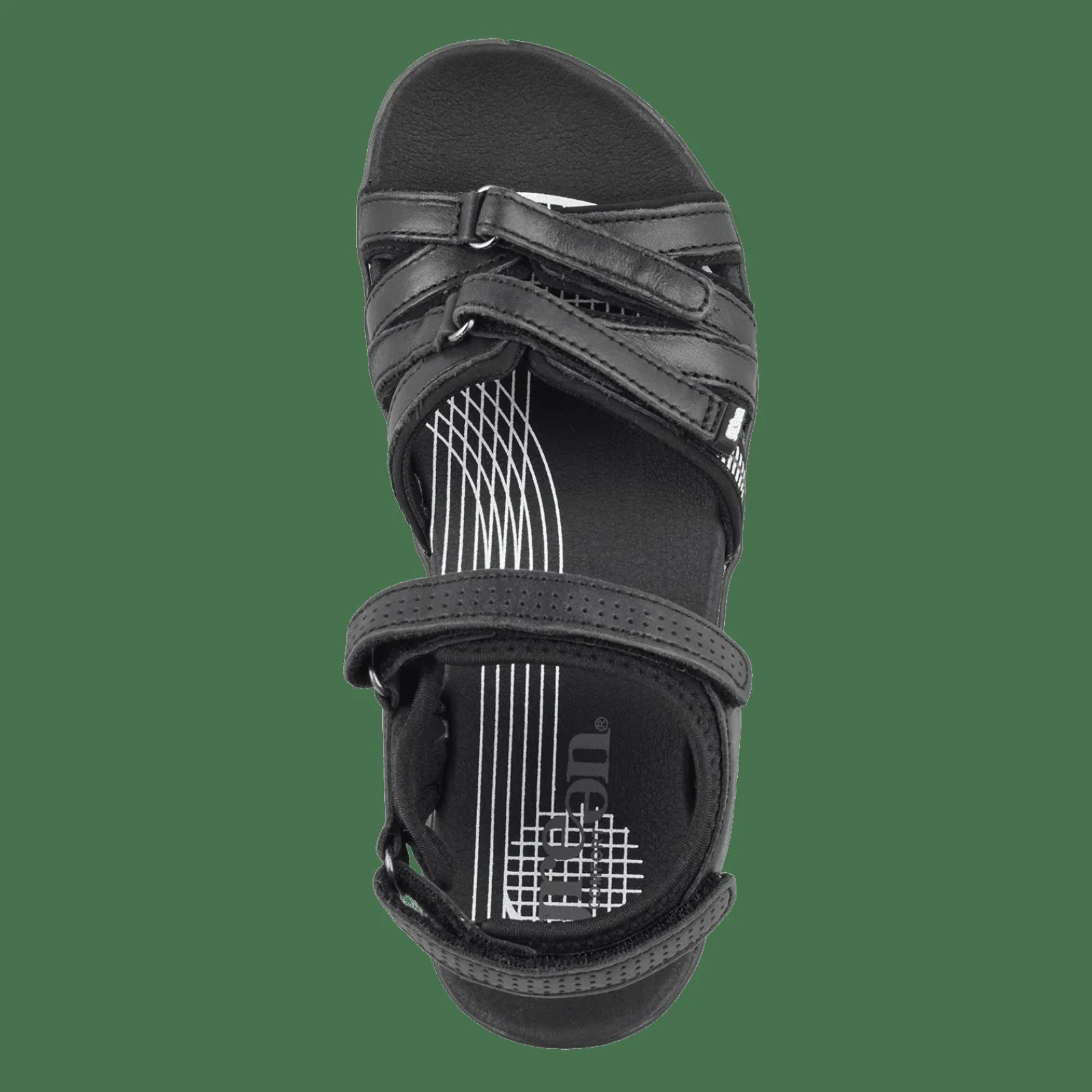 Sandaler Med Flad Sål>Green Comfort Corsica Caia - Sort