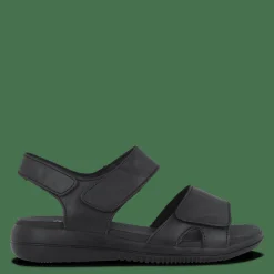 Sandaler Med Flad Sål>Green Comfort Leaf Lucy - Sort