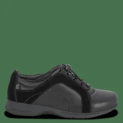 Snøresko>Green Comfort Walkie Windy - Sort