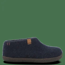 Hjemmesko Med Gummisål>Green Comfort Wool Pumori - Marine Blue