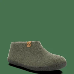 Hjemmesko Med Gummisål><noscript><img width=