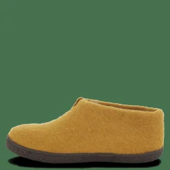 Hjemmesko Med Gummisål>Green Comfort Wool Pumori - Sun Yellow